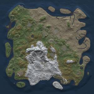 Thumbnail Rust Map: Procedural Map, Size: 5000, Seed: 541646006, 20 Monuments