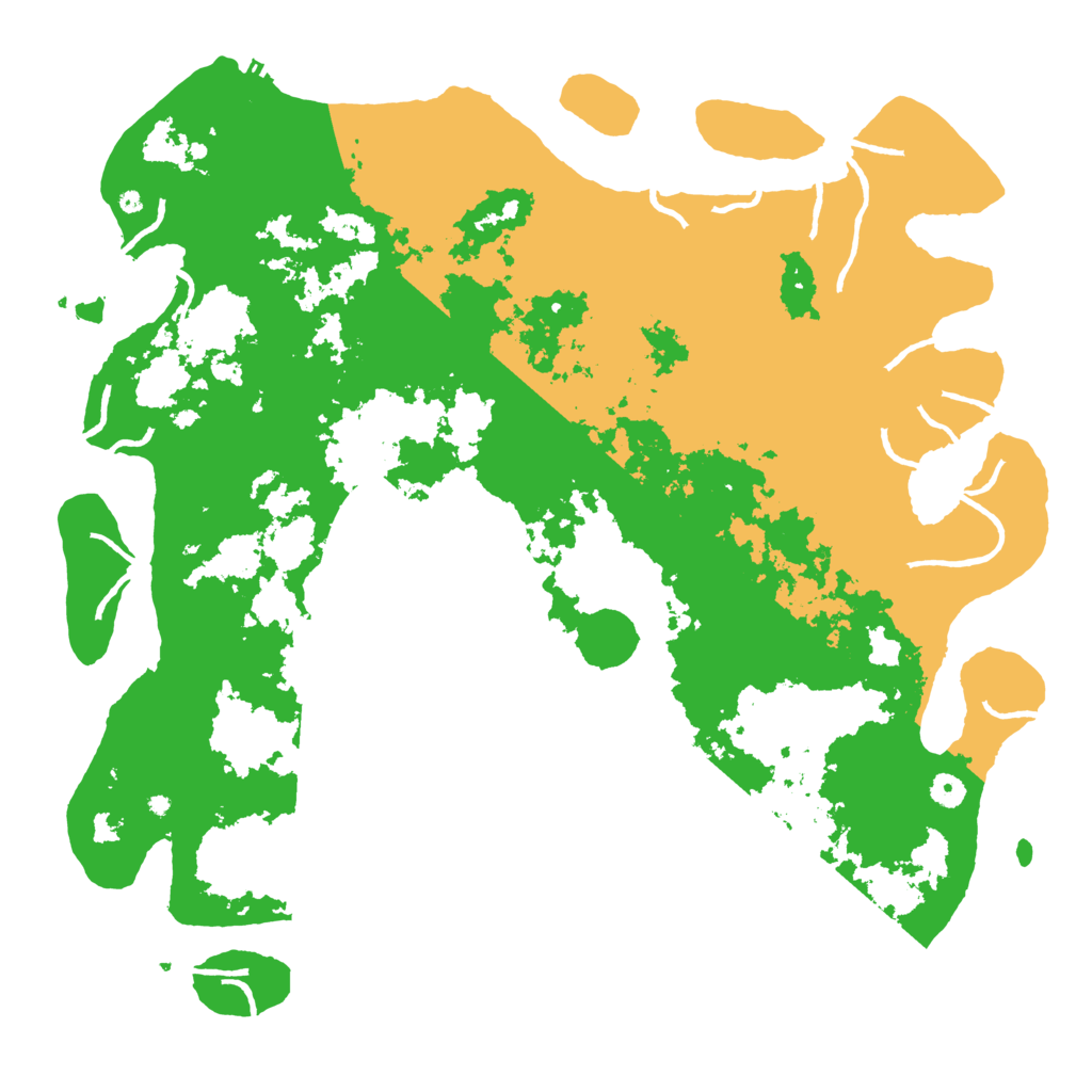 Biome Rust Map: Procedural Map, Size: 5000, Seed: 541646006