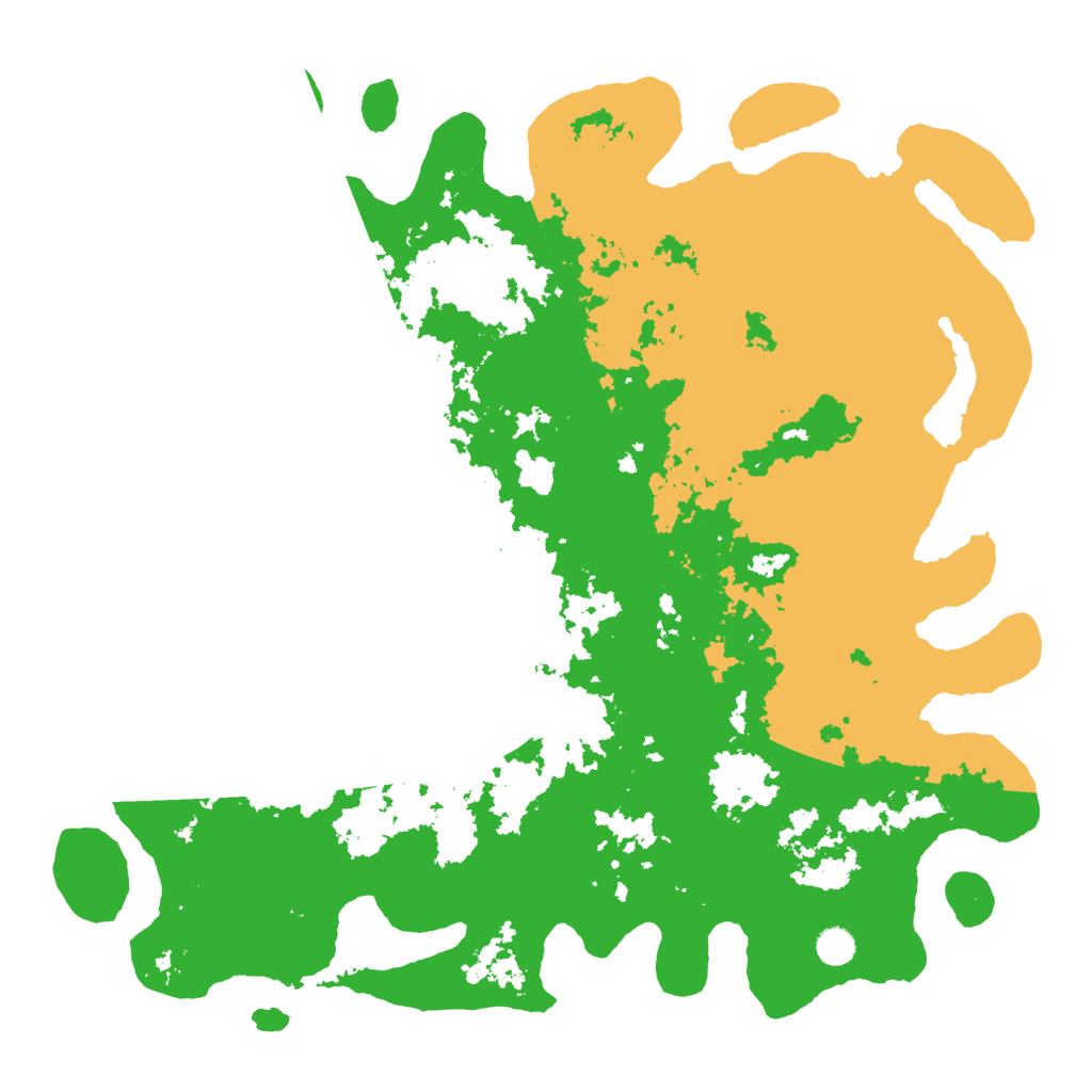 Biome Rust Map: Barren, Size: 5000, Seed: 2199321