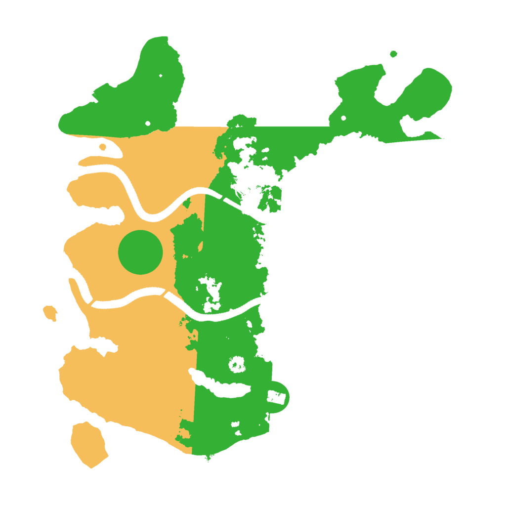 Biome Rust Map: Procedural Map, Size: 3000, Seed: 723