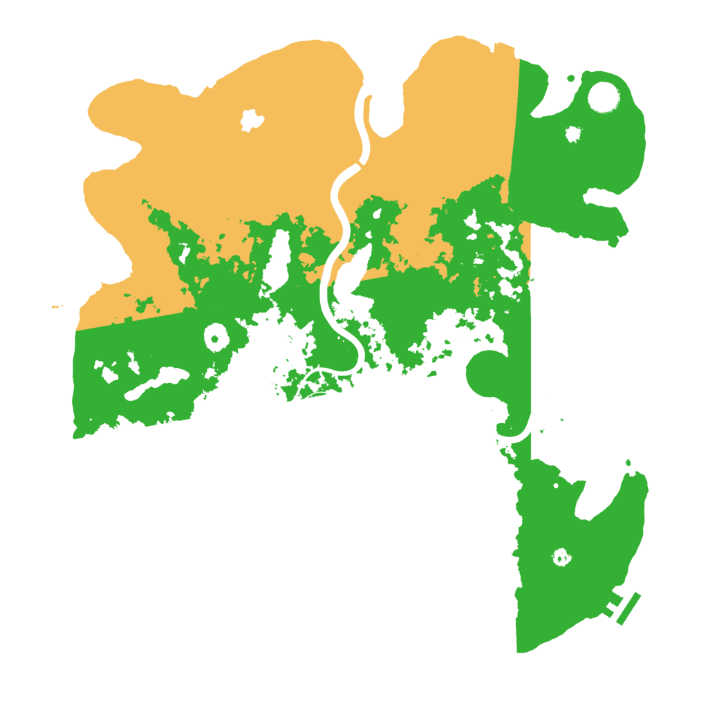 Biome Rust Map: Procedural Map, Size: 4000, Seed: 114398