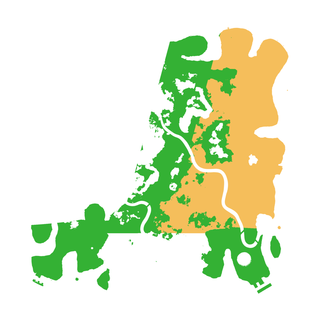 Biome Rust Map: Procedural Map, Size: 4000, Seed: 978243
