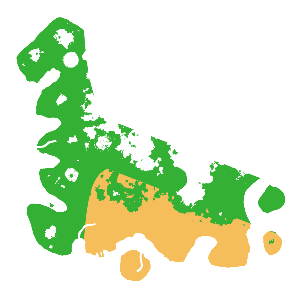 Biome Rust Map: Procedural Map, Size: 3500, Seed: 1590503439