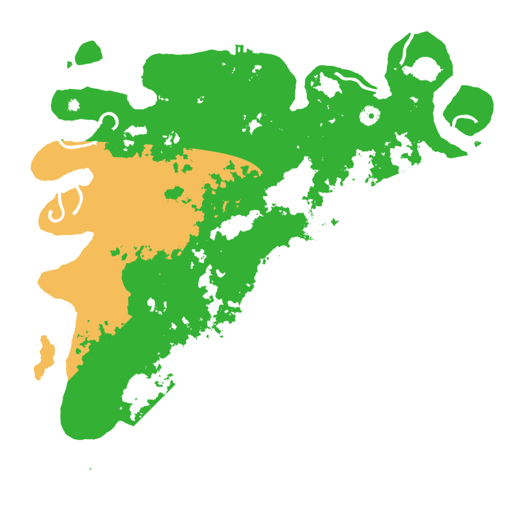 Biome Rust Map: Procedural Map, Size: 4000, Seed: 597625