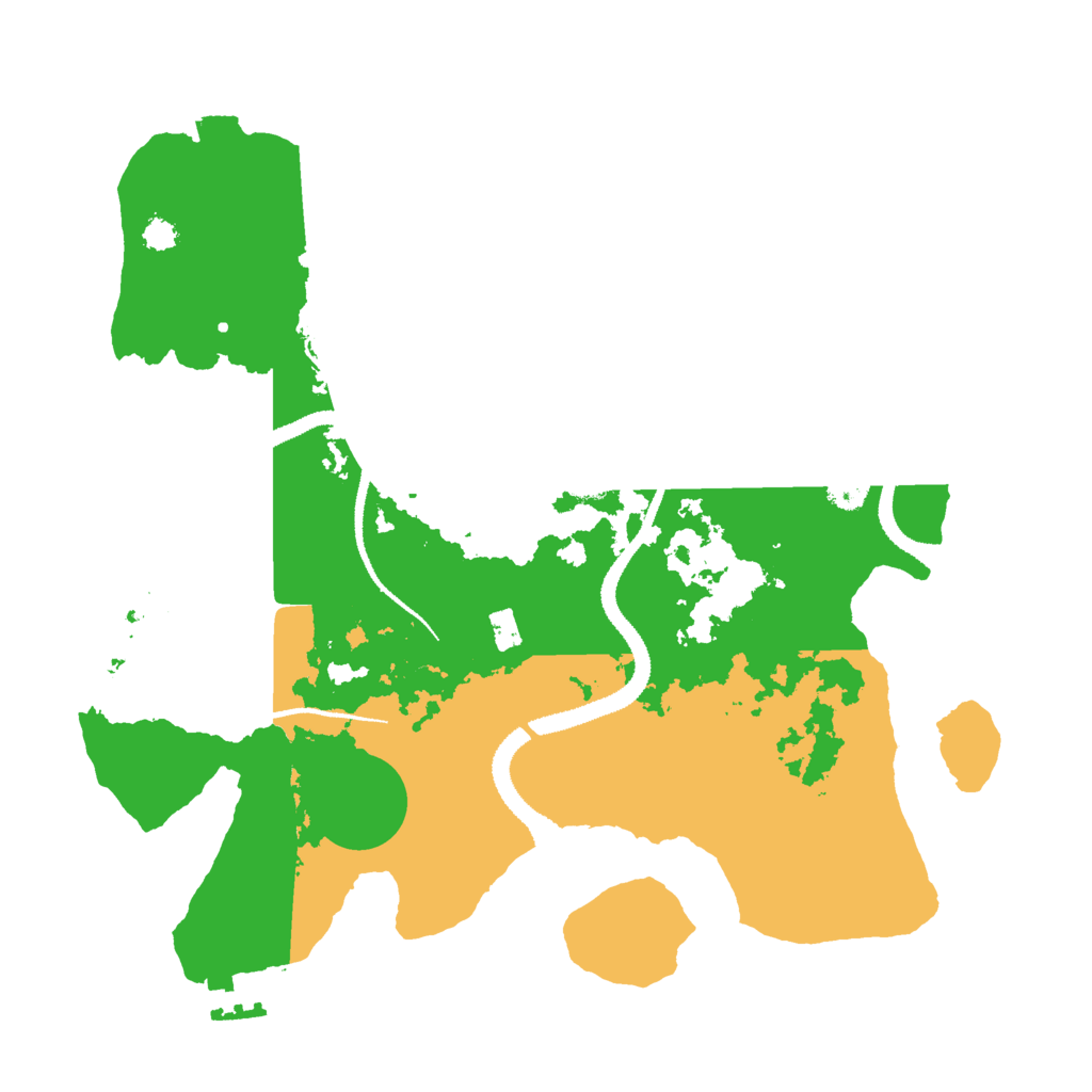 Biome Rust Map: Procedural Map, Size: 3000, Seed: 1117820097