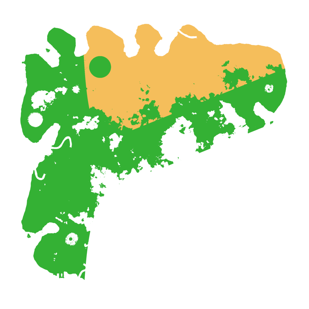 Biome Rust Map: Procedural Map, Size: 3750, Seed: 360056