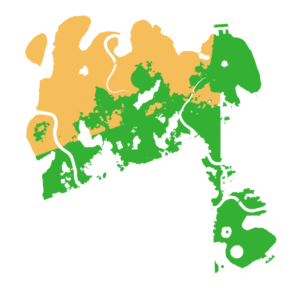 Biome Rust Map: Procedural Map, Size: 4000, Seed: 44976