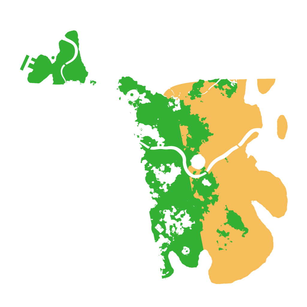 Biome Rust Map: Procedural Map, Size: 3850, Seed: 239372983