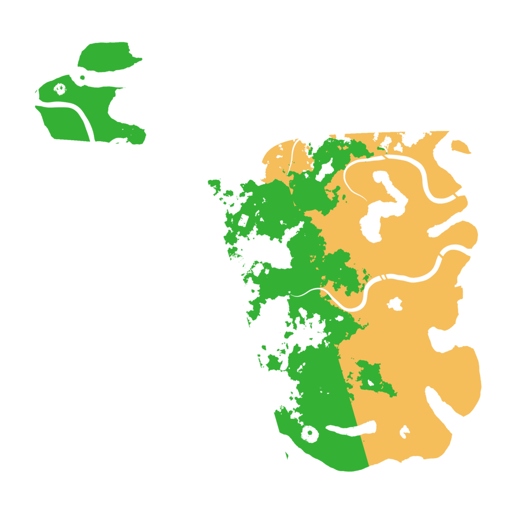 Biome Rust Map: Procedural Map, Size: 4500, Seed: 5698234