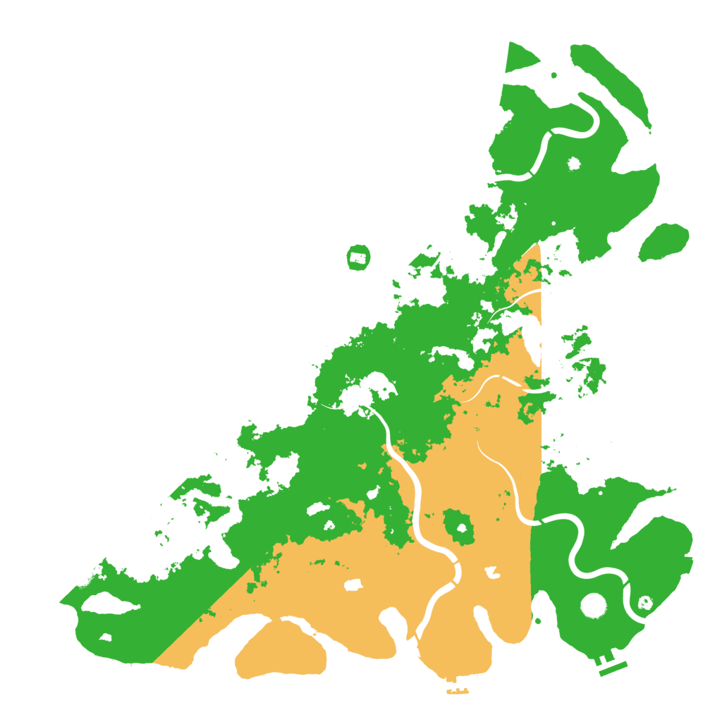 Biome Rust Map: Procedural Map, Size: 5000, Seed: 9479
