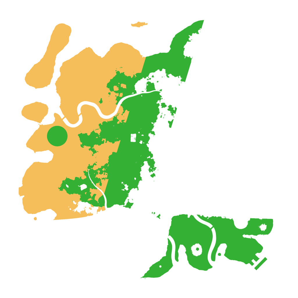 Biome Rust Map: Procedural Map, Size: 3850, Seed: 1580599066