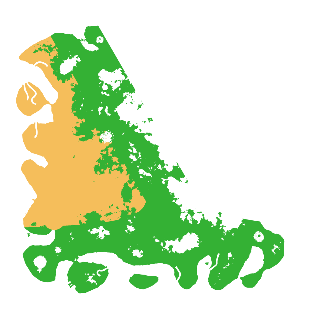 Biome Rust Map: Procedural Map, Size: 4600, Seed: 4797427