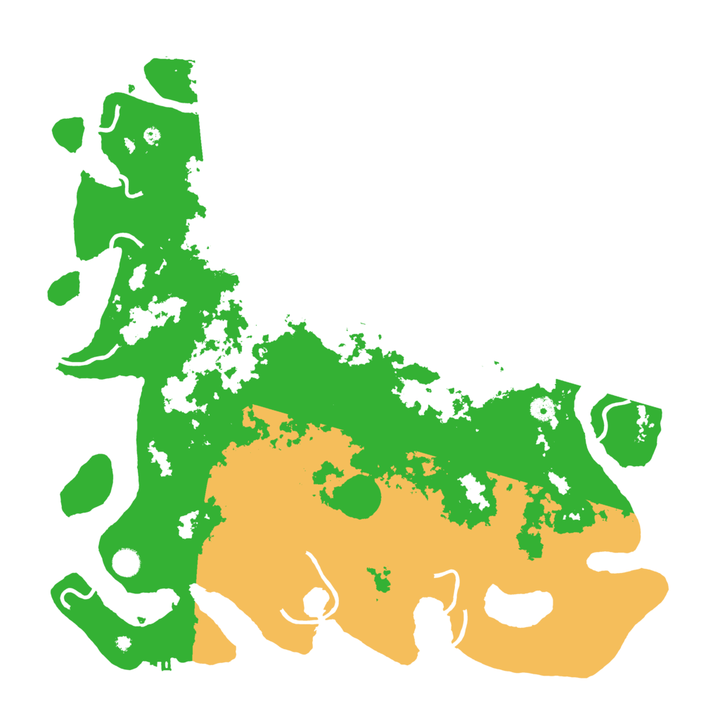 Biome Rust Map: Procedural Map, Size: 4500, Seed: 18750500