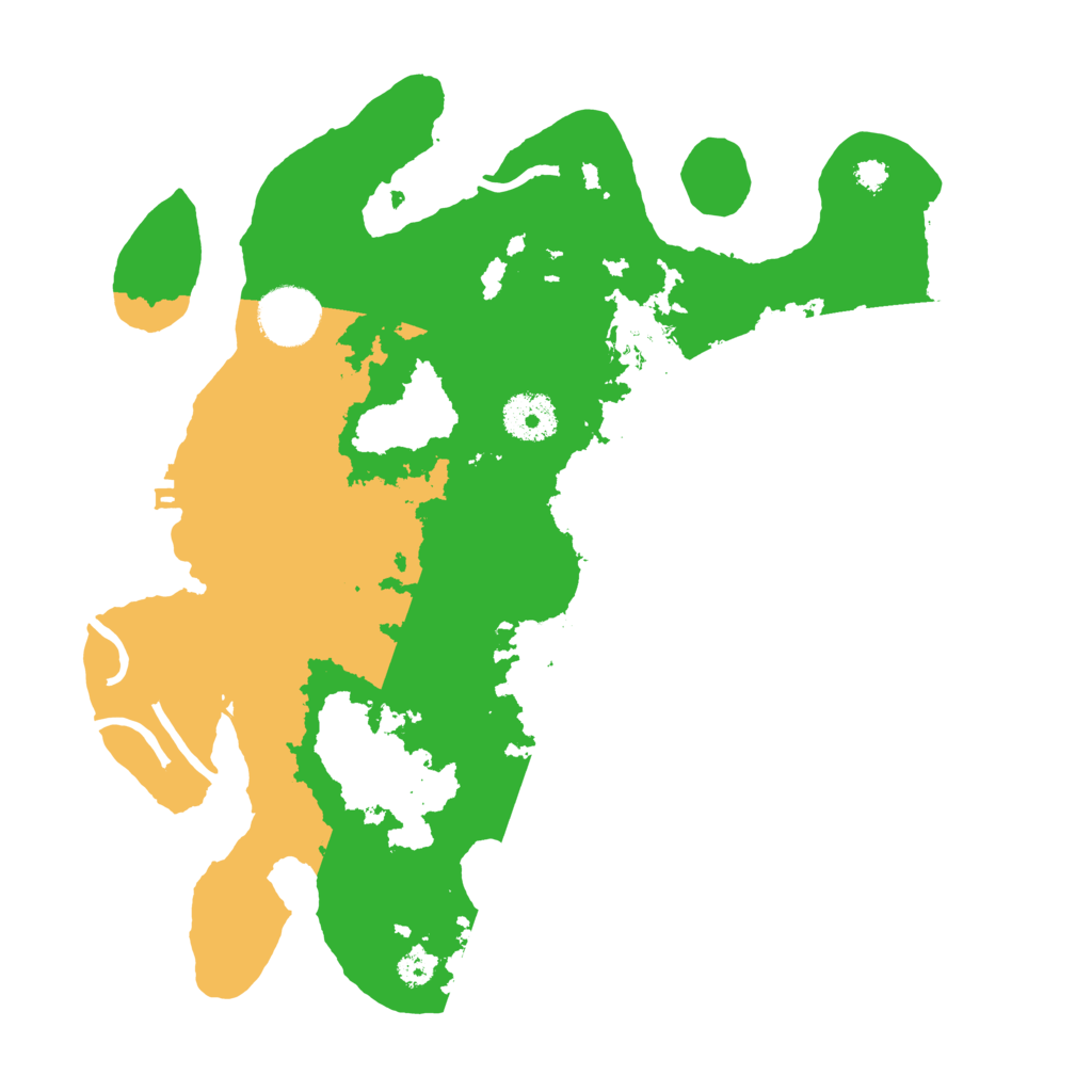 Biome Rust Map: Procedural Map, Size: 3200, Seed: 8468226