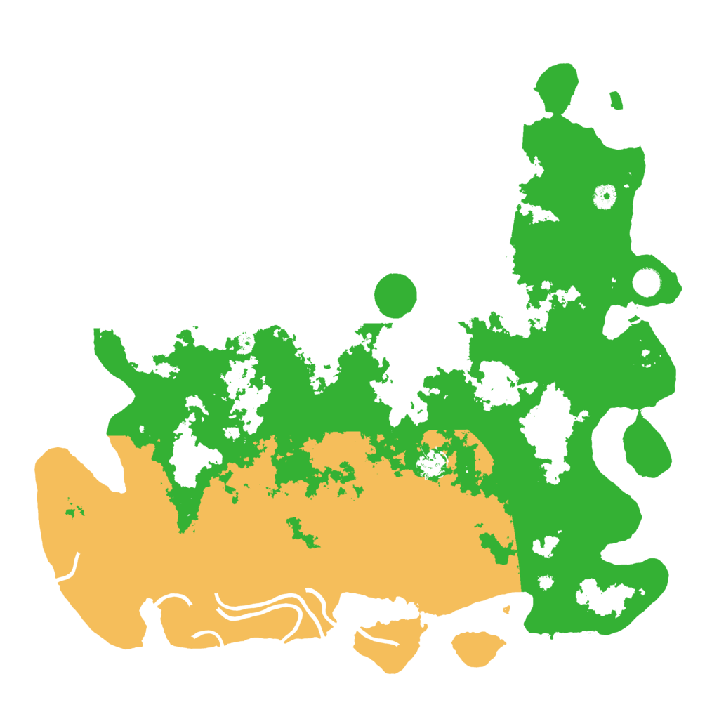 Biome Rust Map: Procedural Map, Size: 4500, Seed: 1317558