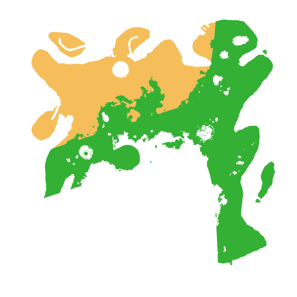 Biome Rust Map: Procedural Map, Size: 3200, Seed: 1632463