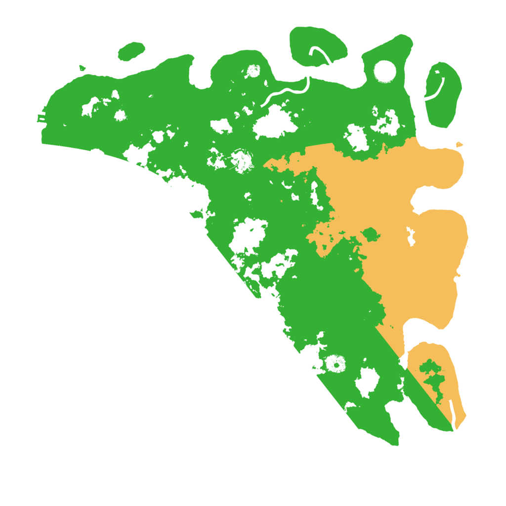 Biome Rust Map: Procedural Map, Size: 4000, Seed: 19057