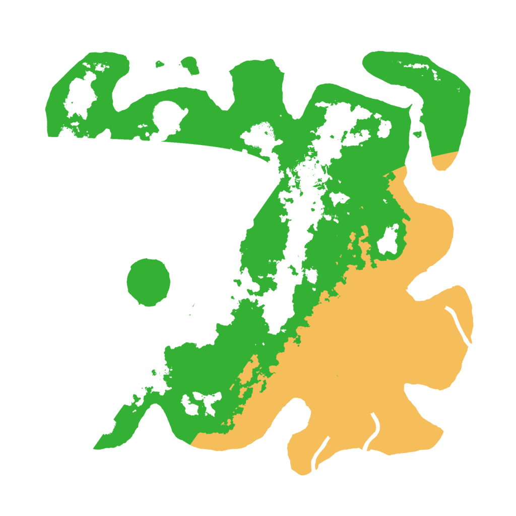 Biome Rust Map: Procedural Map, Size: 3200, Seed: 811974318