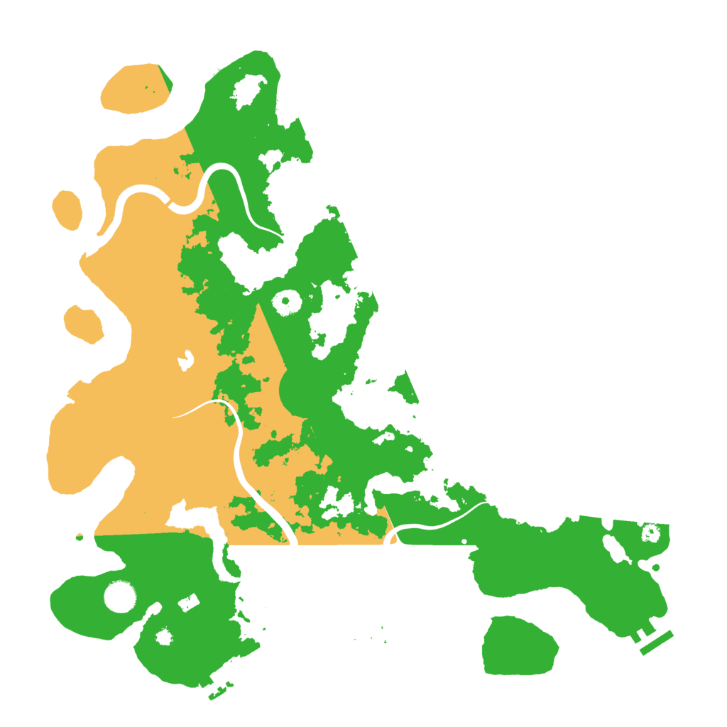 Biome Rust Map: Procedural Map, Size: 4000, Seed: 94883828
