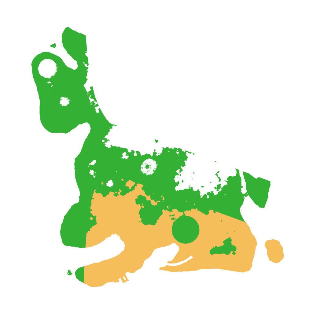 Biome Rust Map: Procedural Map, Size: 3000, Seed: 1203210374