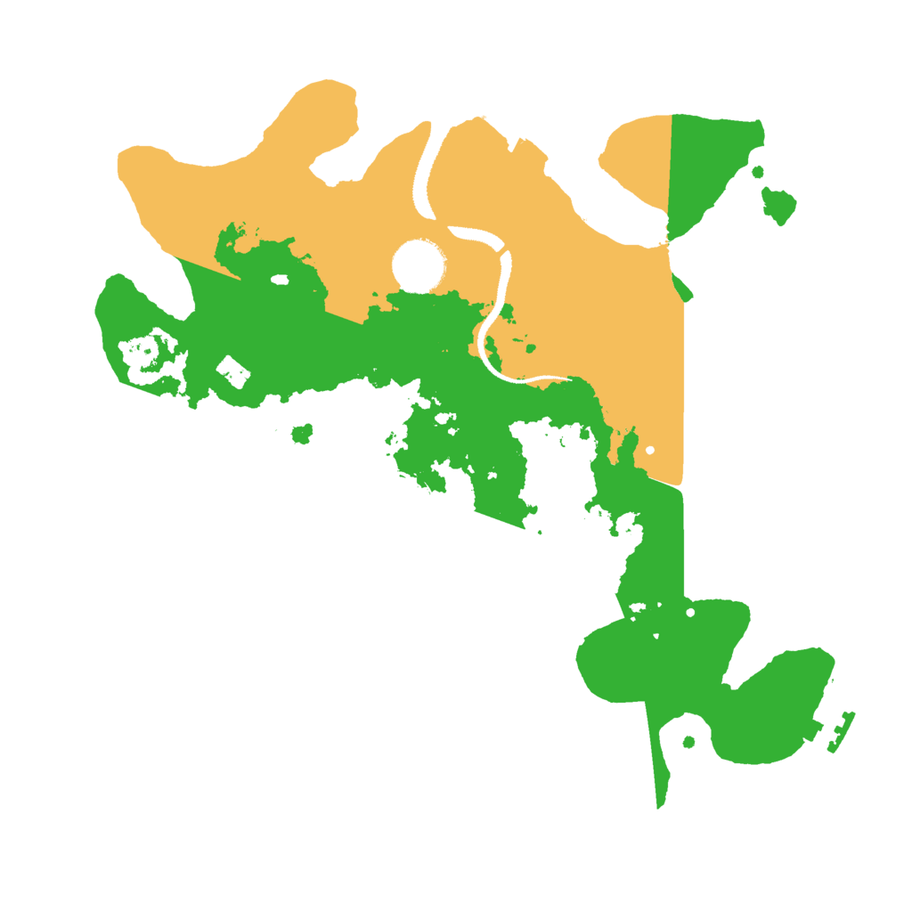Biome Rust Map: Procedural Map, Size: 3031, Seed: 3147