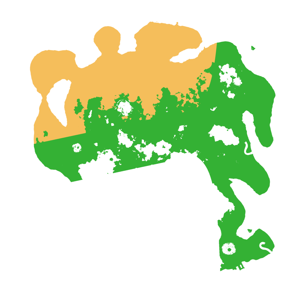 Biome Rust Map: Procedural Map, Size: 3500, Seed: 1014314452