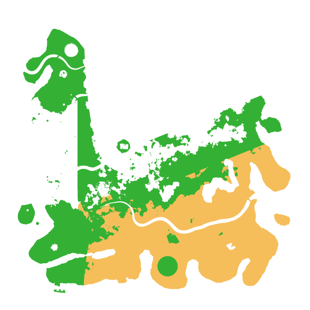 Biome Rust Map: Procedural Map, Size: 4050, Seed: 1486492590