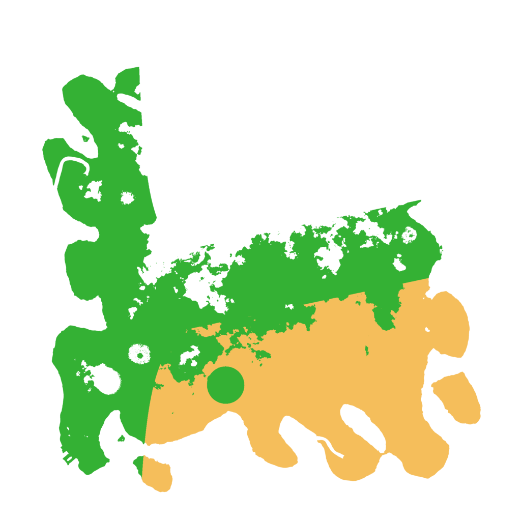 Biome Rust Map: Procedural Map, Size: 3700, Seed: 1575323542
