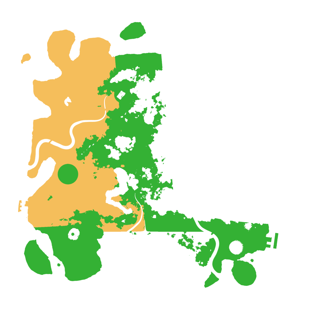 Biome Rust Map: Procedural Map, Size: 4000, Seed: 204792113