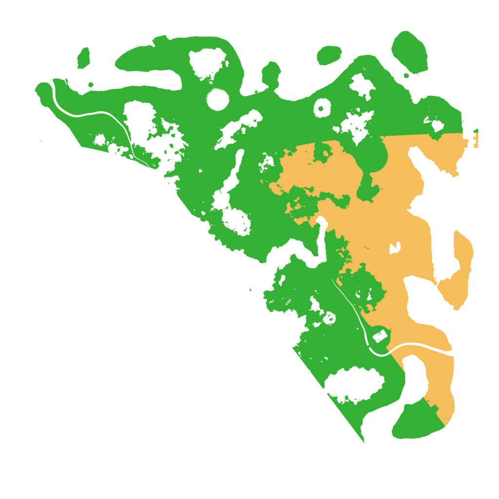 Biome Rust Map: Procedural Map, Size: 4000, Seed: 895667727