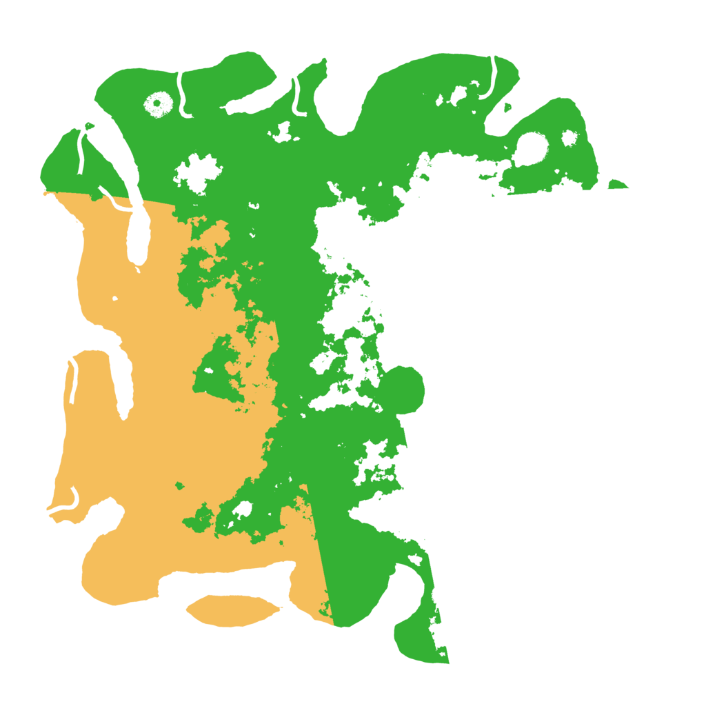 Biome Rust Map: Procedural Map, Size: 4000, Seed: 34553