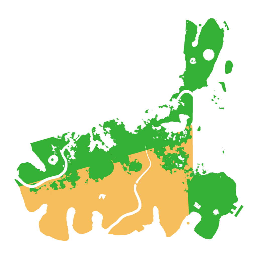 Biome Rust Map: Procedural Map, Size: 4000, Seed: 78946512