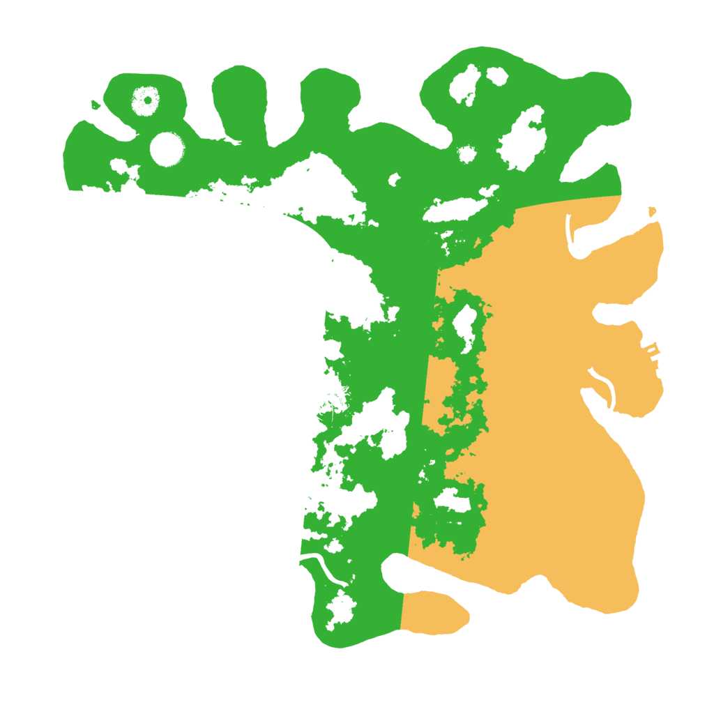 Biome Rust Map: Procedural Map, Size: 3700, Seed: 114884832