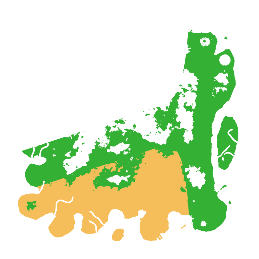 Biome Rust Map: Procedural Map, Size: 4100, Seed: 1076084273