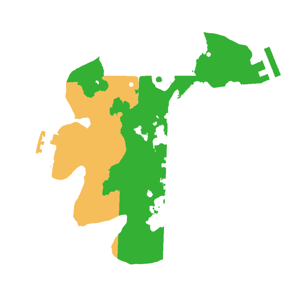 Biome Rust Map: Procedural Map, Size: 2000, Seed: 1881050347