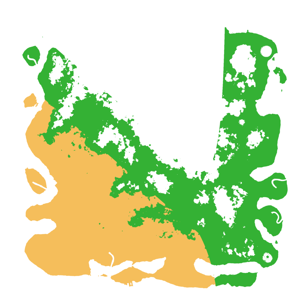 Biome Rust Map: Procedural Map, Size: 4800, Seed: 1212841448