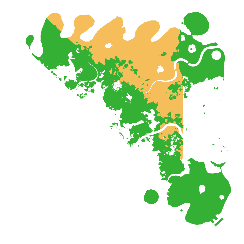 Biome Rust Map: Procedural Map, Size: 4500, Seed: 2315355