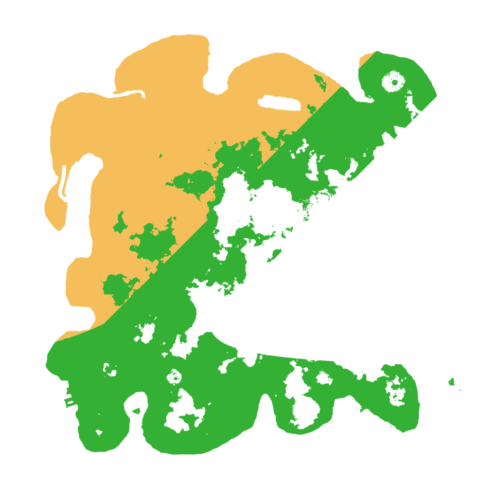 Biome Rust Map: Procedural Map, Size: 3500, Seed: 8341040