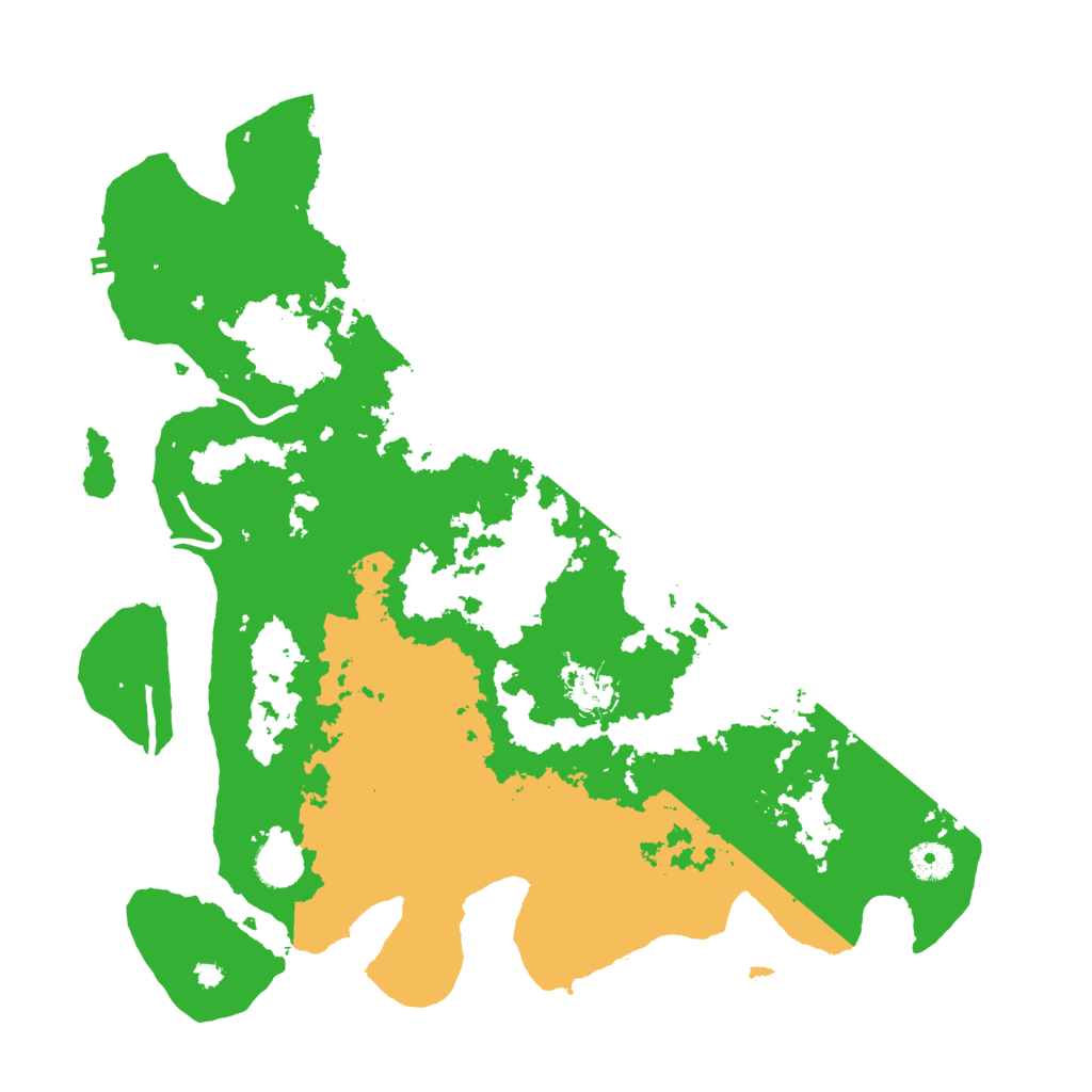 Biome Rust Map: Procedural Map, Size: 4000, Seed: 883140428