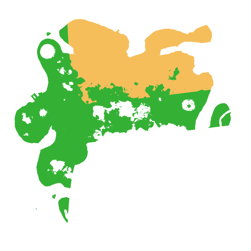 Biome Rust Map: Procedural Map, Size: 3000, Seed: 4545