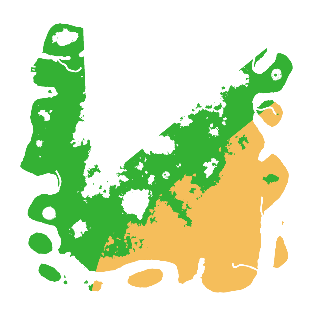 Biome Rust Map: Procedural Map, Size: 4250, Seed: 11070