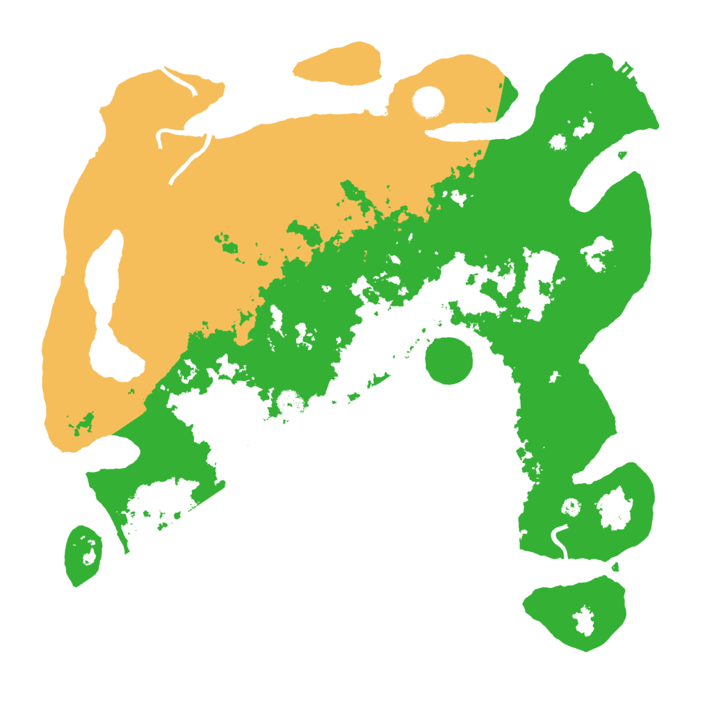 Biome Rust Map: Procedural Map, Size: 4000, Seed: 46049