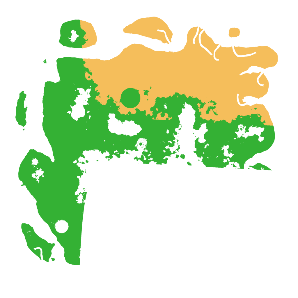 Biome Rust Map: Procedural Map, Size: 4000, Seed: 92591