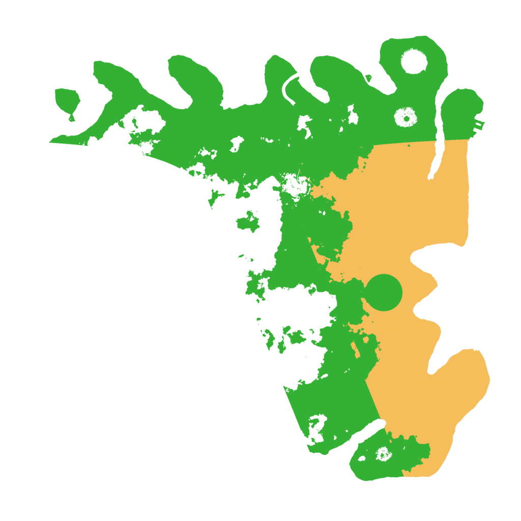 Biome Rust Map: Procedural Map, Size: 3700, Seed: 1886129139
