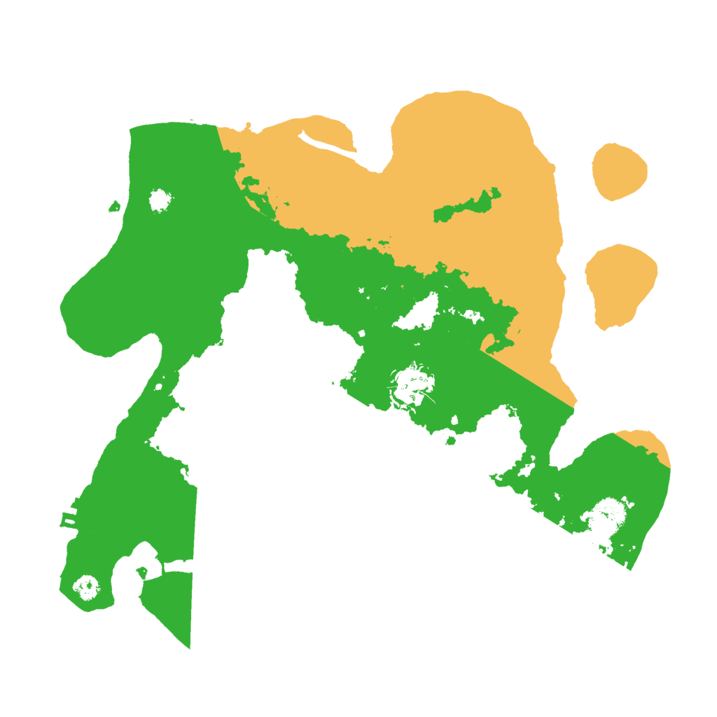 Biome Rust Map: Procedural Map, Size: 3000, Seed: 1897626662