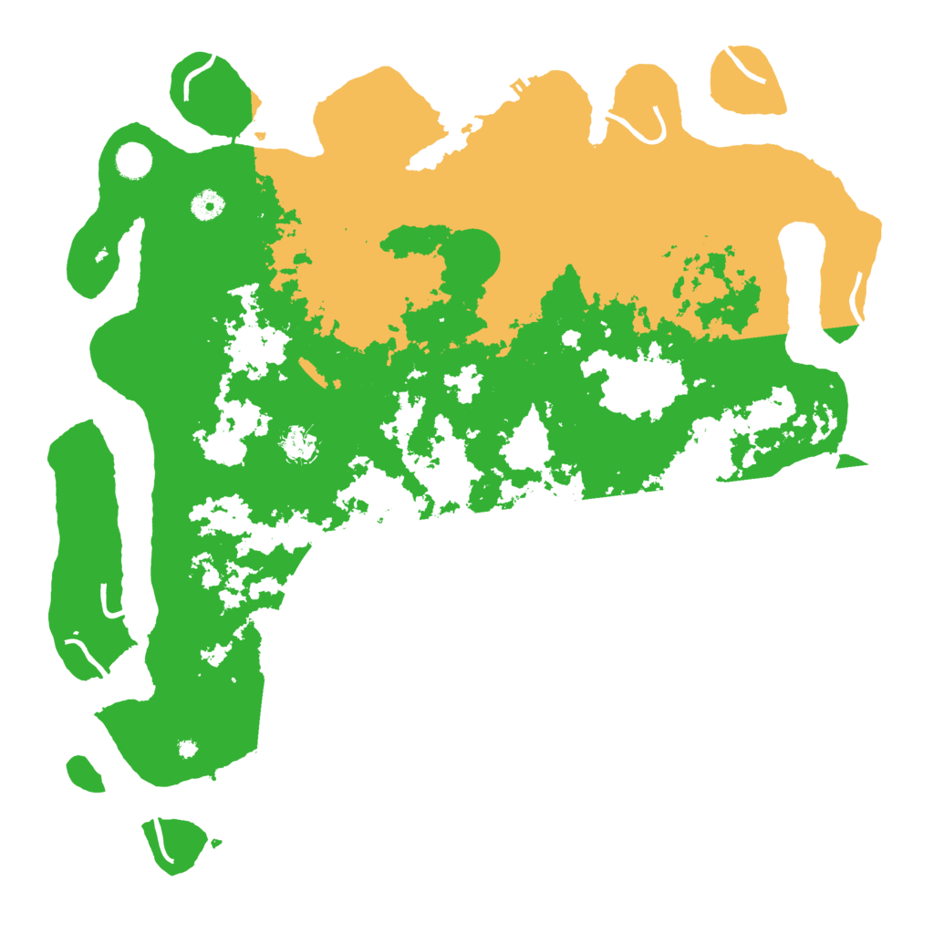 Biome Rust Map: Procedural Map, Size: 4500, Seed: 113288724