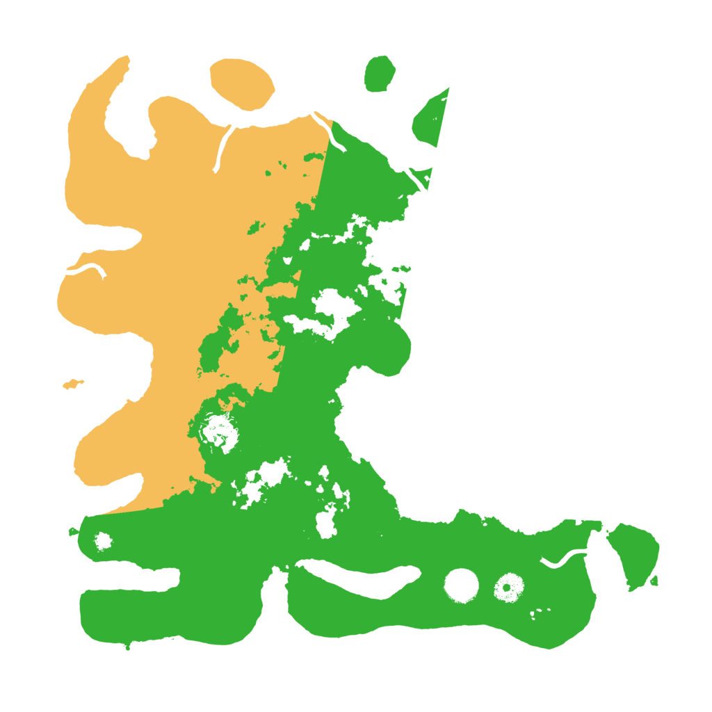 Biome Rust Map: Procedural Map, Size: 3700, Seed: 554130962