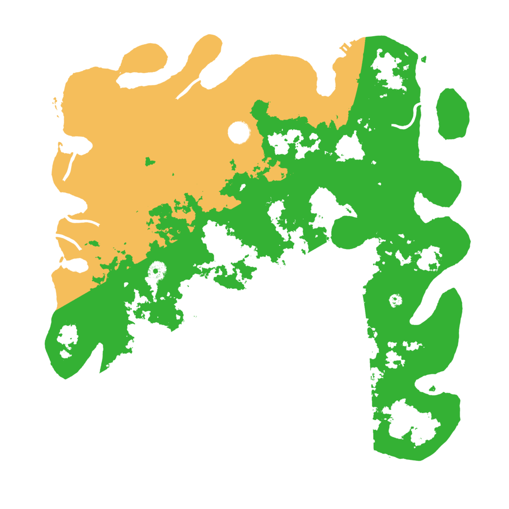 Biome Rust Map: Procedural Map, Size: 4050, Seed: 2023843497