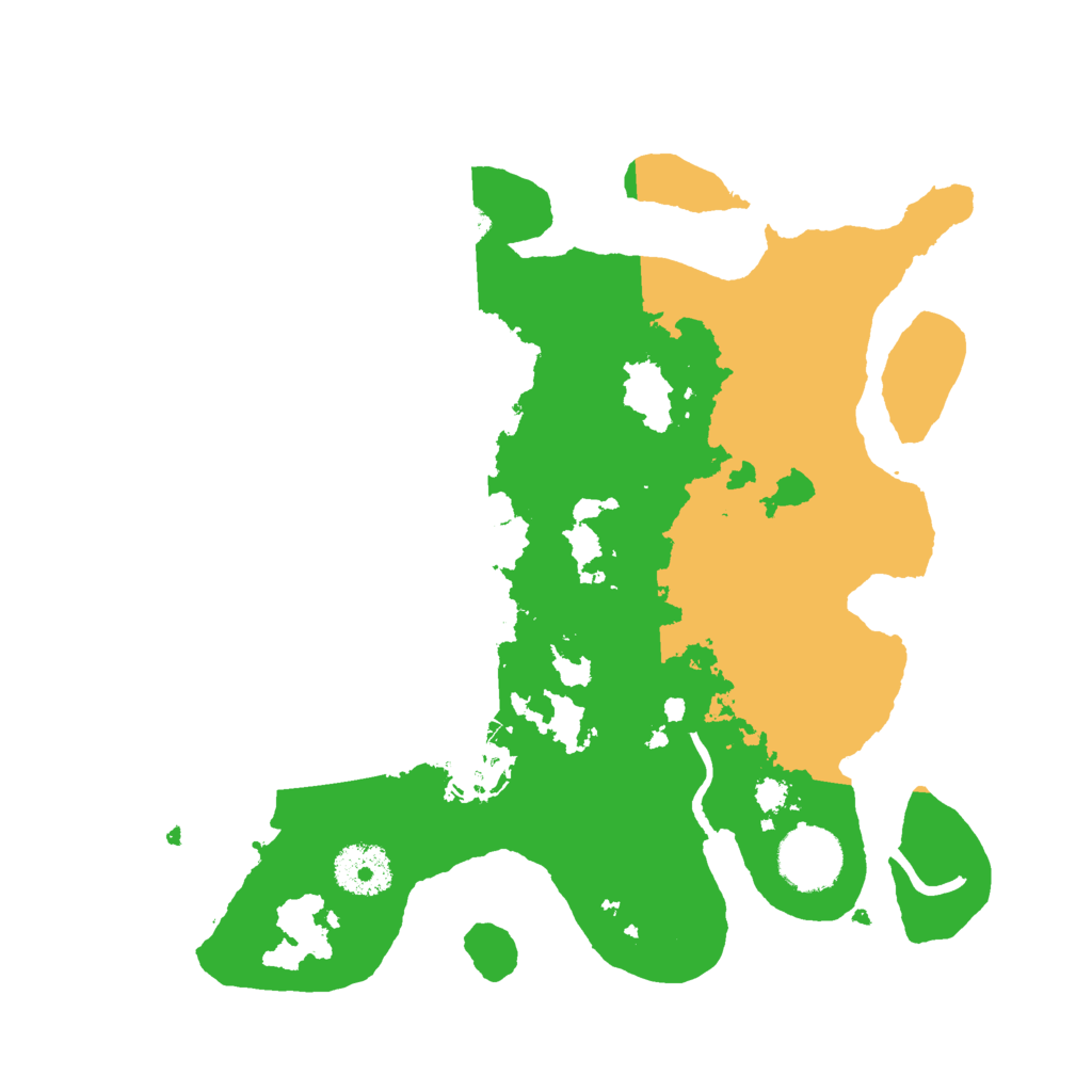 Biome Rust Map: Procedural Map, Size: 3000, Seed: 1921664890