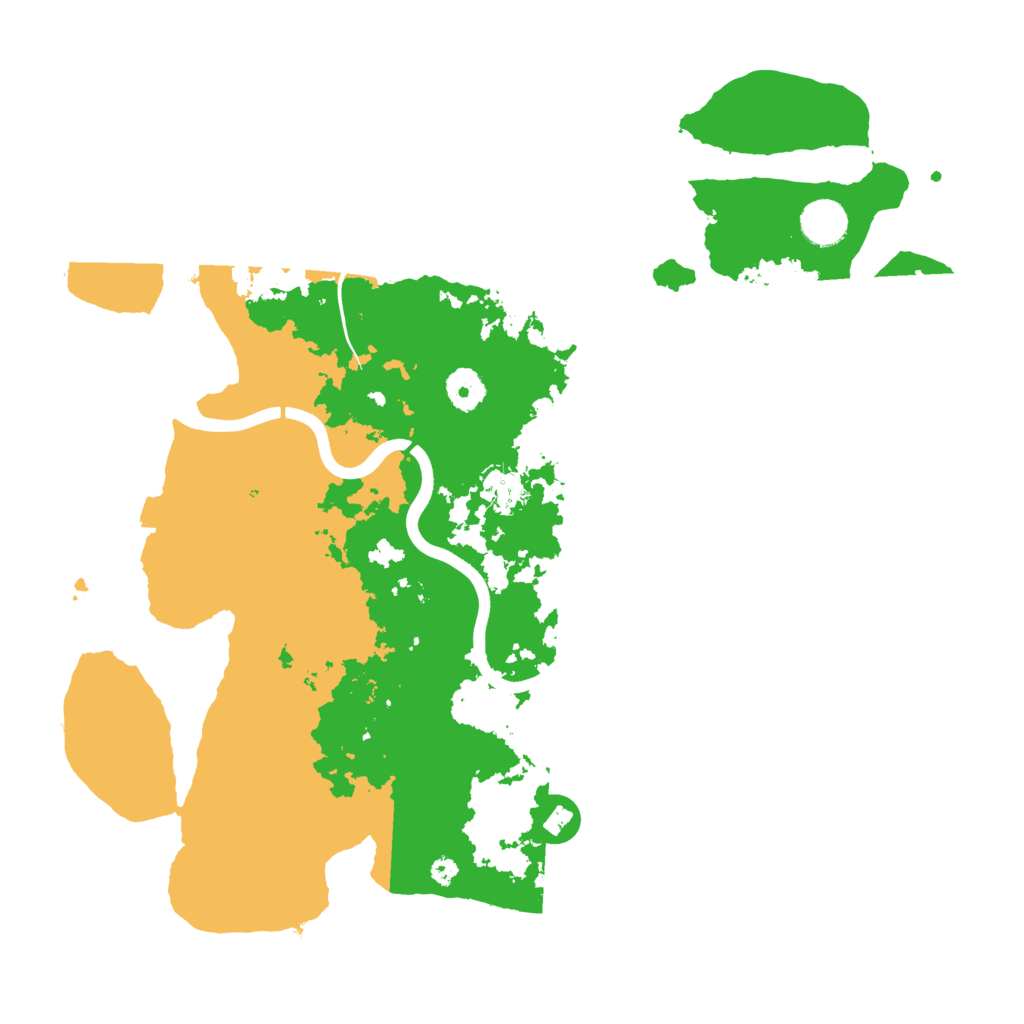 Biome Rust Map: Procedural Map, Size: 3850, Seed: 196957542